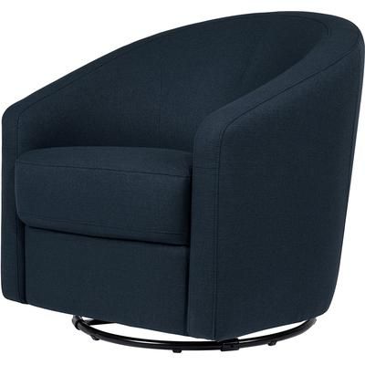 Babyletto Madison Swivel Glider - Performance Navy Eco-Twill