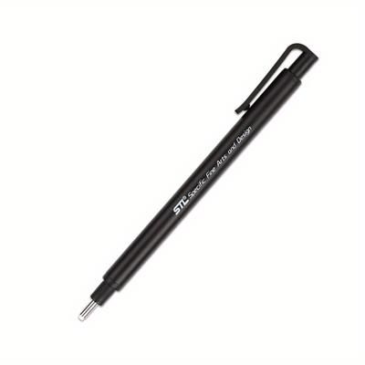 TEMU A Pencil With Head And A Round Head, An Pen Type, An Automatic Eraser, A Sketch Highlight Eraser, A Golden Pen Holder, Art Supplies For Students Without Leaving Any Or Marks On .