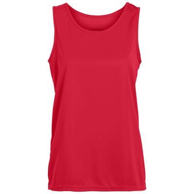 Augusta Sportswear 1706 Athletic Girls Training Tank Top in Red size Small | Polyester