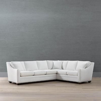 Warren 2-pc. Left-Arm Facing Sofa Sectional - Dune Gowan InsideOut Performance Fabric - Frontgate