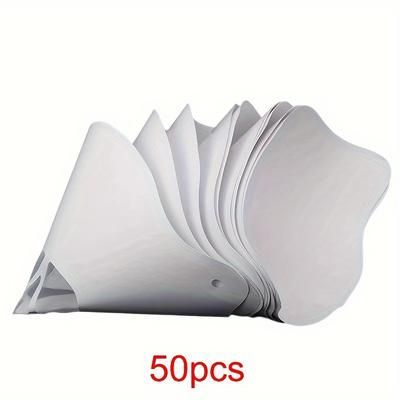 TEMU Paint Filter Paper 10x19cm Car Spray Painting Net Paper Filter Funnel Disposable Filter Funnel