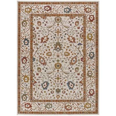 Tappeto vintage beige/terracotta 140x200 cm