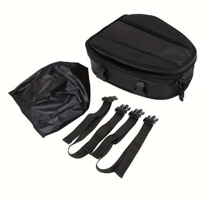 TEMU Jfg Racing Motorcycle Tail Bag Rear Seat Bag Luggage Bag Bags Multifunctional Motorcycle Bag Sports Bike,15 -black, Jfg Racing