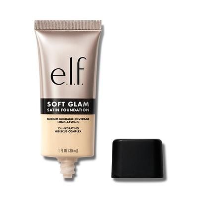 e.l.f. Cosmetics Soft Glam Satin Foundation In 12 Fair Warm - Vegan and Cruelty-Free Makeup