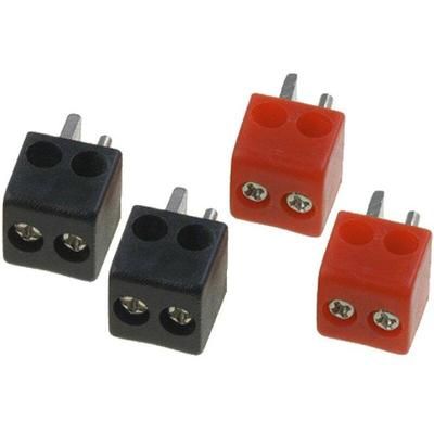 Adnauto - Connecteurs de haut-parleur 2.5mm2 - Dore Prise male - a sertir