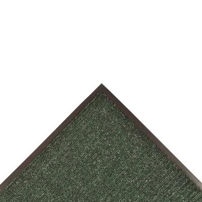 NoTrax 109R0036GN Brush Step Entrance Scraper Floor Mat, 3' x 60', 3/8" Thick, Hunter Green
