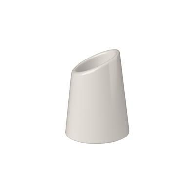 Mikasa Hospitality 5316166 Bevel Toothpick Holder - Fine China, White, Case of 12