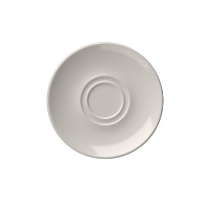 Mikasa Hospitality 5316222 6 7/16" Round Lona Saucer - Fine China, White