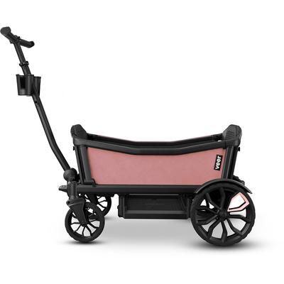 Veer Cruiser (2 Seater) Stroller Wagon + Sidewall Kit Bundle - Rose Quartz