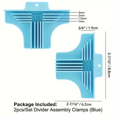 TEMU Deals Corner/divider Assembly Clamps For Gift Box Making Book Cover Guide Diy Scrapbooking Bookbinding Chipboard Craft