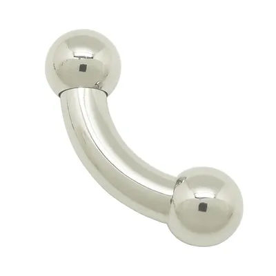 316L stainless steel body piercing jewelry curved barbell man genital piercing body jewelry