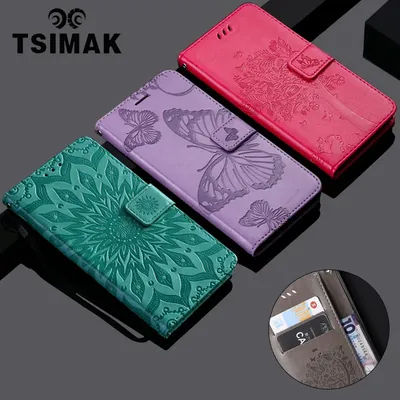 Étui portefeuille à rabat pour Redmi Note 13 Pro A1 Plus A2 A3 13C, Coque arrière en cuir gaufré avec poche pour cartes pour Xiaomi 13T Pro