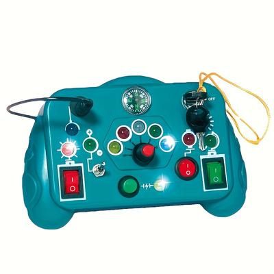 TEMU Interactive For Kids - Educational Toy With 12 Led Lights & 8 Switches - Enhances Cognitive Development & Fine Motor Skills - Perfect Gift For Toddlers