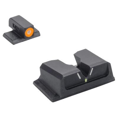 Meprolight Hyper-Bright V-Sight S&W M&P Non-Or Sd/Sdve - O Ring Black Orange Ring 417103131 417103131