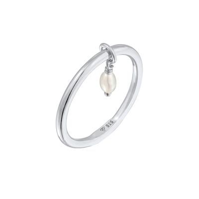 Elli - Anello con pietra di luna Quadrata Vintage in Argento Sterling 925 placcato oro Anelli 1 pieces female