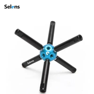 Selens Photography Equipment Multifunctional DIY Magic Ball 3/8 Hole for Studio Tripod Light Stand
