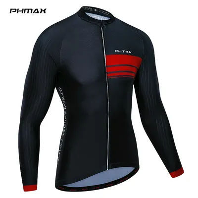 Maglia da ciclismo da uomo PHMAX maglia da ciclismo professionale a maniche lunghe primaverile