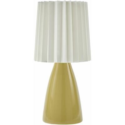 Cocconato 13"H x 6"W x 6"D Modern Yellow/White/Translucent Table Lamp - Boutique Rugs