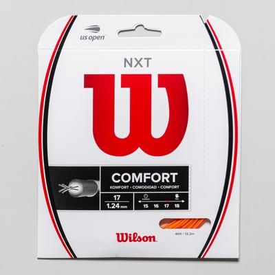 Wilson NXT 17 Neon Orange Tennis String Packages