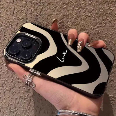 Color Case For iPhone 16 15 14 13 12 11 Pro Max X XR XS Max 7 8 Plus SE 2023 2022 2020 Cover IMD