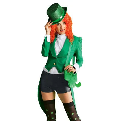 Frac "Saint-Patrick" femme, vert