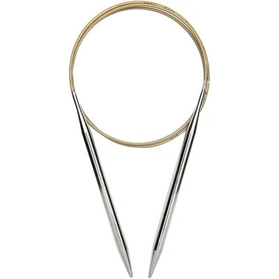addi Aiguilles circulaires, laiton, 100 cm