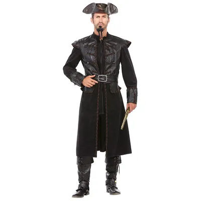 Manteau de pirate "Mr. Skull" pour hommes