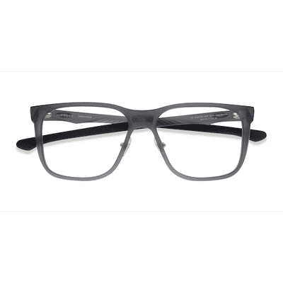 Male s square Gray Plastic Prescription eyeglasses - Eyebuydirect s OAKLEY Hip Tone