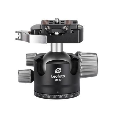 Leofoto LH-40LR Ball Head w/ Lever Release Clamp Arca Black LH-40LR