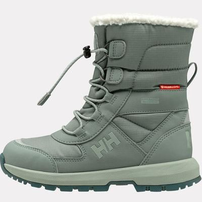 Helly Hansen Kid's JK Silverton Waterproof Boots Green Y2