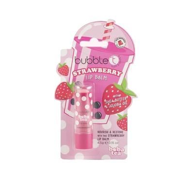 Bubble - Balsamo per labbra alla fragola Boba Tea 1 St