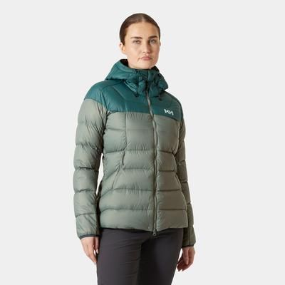 Helly Hansen Women's Verglas Glacier Down Outdoor Jacket Green L