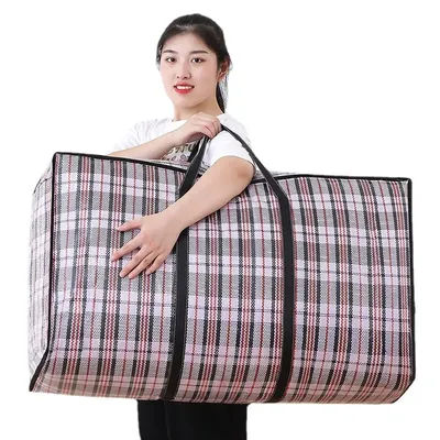 Large Capacity Quilt Pillow Blanket Storage Bag Home Cabinet Wardrobe Clothes Dustproof Pouch Dormitory Luggage Moving Packing