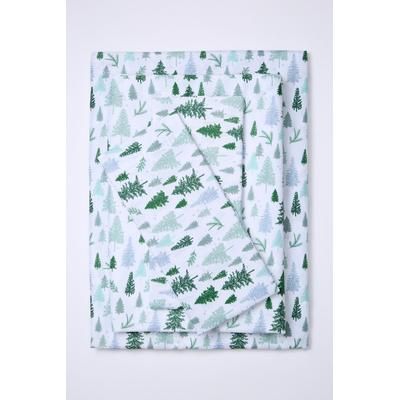 BH Studio Microfiber Printed Sheet Set by BH Studio in Green Trees (Size FULL)