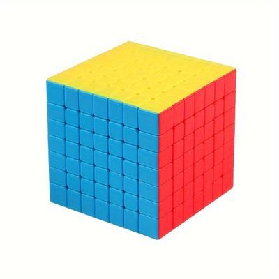 TEMU Moyu Colorful Magic Cube Puzzle Toy, Smooth And Stickerless Design, Available In Various Styles For Children's Development.