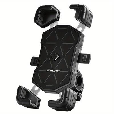 TEMU Universal Bike Phone Holder Mount Bicycle Motorcycles Phone Holder For 4.5-7.2 Inch