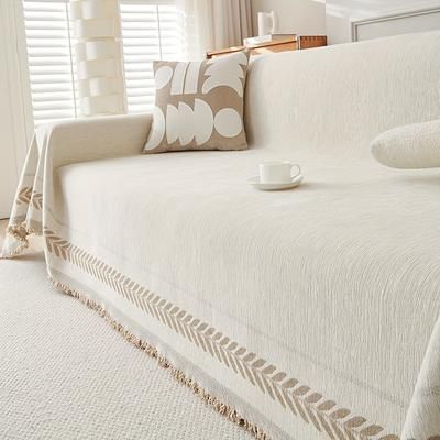 TEMU Pet-friendly Sofa Cover - Non-slip, Machine Washable Couch Protector For Living Room, Bedroom, Office Decor