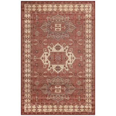 Carmel Kilim Indoor/Outdoor Area Rug Chili by Brylane Home in Chili (Size 1'11"X4'11")