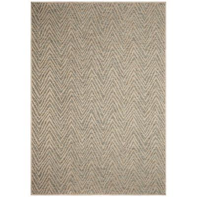 Roma Mountains Indoor/Outdoor Area Rug Cool by Brylane Home in Cool (Size 6'6" X 9'4")