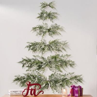 Christmas Icy Pine Wall Hanging Tree - Grandin Road