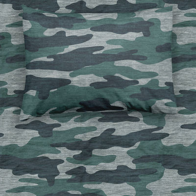 Vintage Camo Twin Sheet Set - OSFA