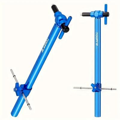 TEMU Universal Bicycle Derailleur Hanger Alignment Tool, Aluminum Alloy Bike Rear Derailleur Adjuster, Straightener For Mountain And Road Bikes