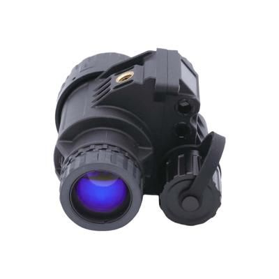 RIX RNV-14 1x25mm Night Vision Monocular with Green Tubes 1400 form Black Small RNV14G14