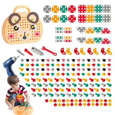 Montessori Toy Toolbox Assembly Educational Toolbox Toy Learning Toys Montessori Educational