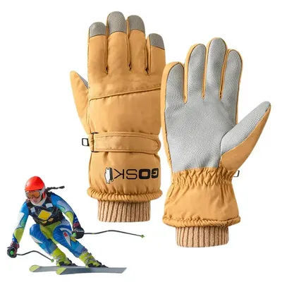 Winter Ski Gloves Breathable Snow Gloves For Cold Weather Touchscreen Snow Gloves For Women Men