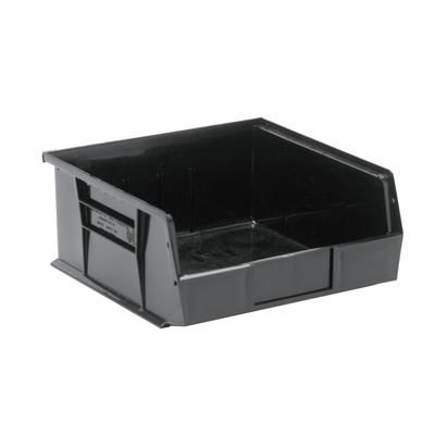 Quantum Food Service QUS235CO Stack & Hang Shelf Bin - 10 7/8" x 11", Black