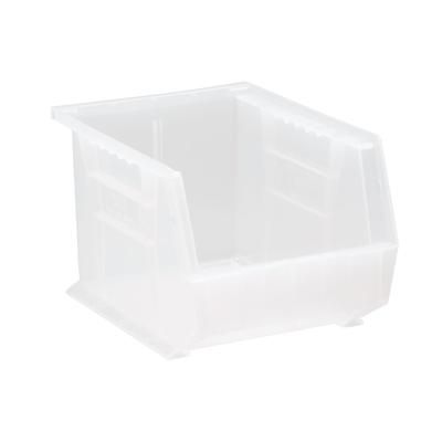 Quantum Food Service QUS239CL Stack & Hang Shelf Bin - 10 3/4" x 8 1/4", Clear