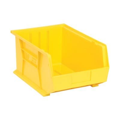 Quantum Food Service QUS255 YL Stack & Hang Shelf Bin - 16" x 11", Yellow