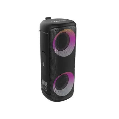 Top Vibe 50W Portable Speaker Wireless Bluetooth Boombox Deep Bass RGB Light Subwoofer IPX5