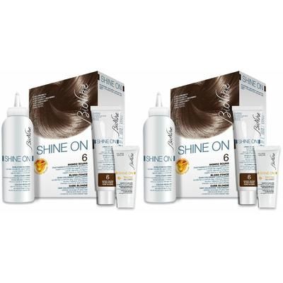 BioNike SHINE ON Biondo Scuro 6 Set da 2 2x1 pz Lozione
